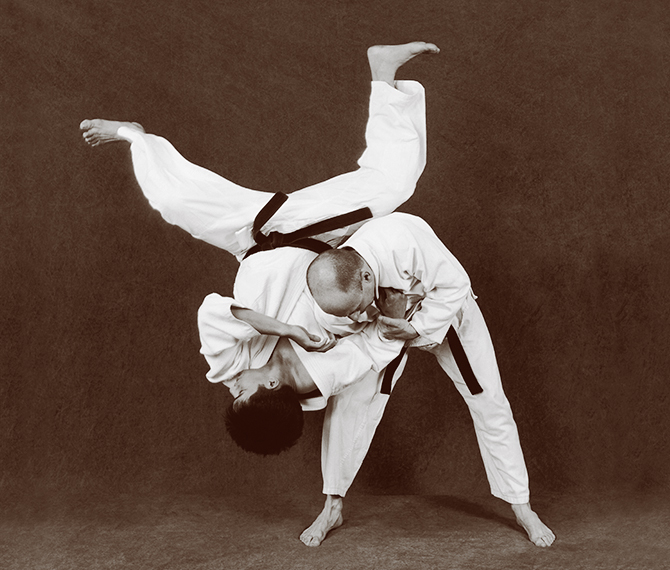 Hapkido photos of Marc Tedeschi