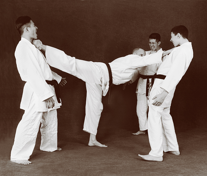 Hapkido photos of Marc Tedeschi