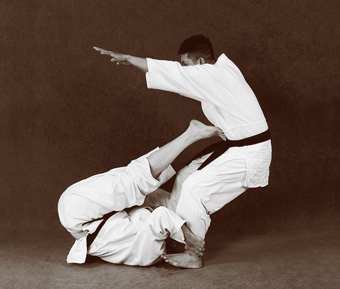 Hapkido photos of Marc Tedeschi