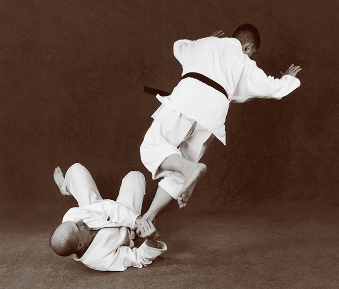 Hapkido photos of Marc Tedeschi