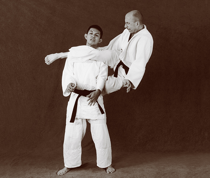 Hapkido photos of Marc Tedeschi